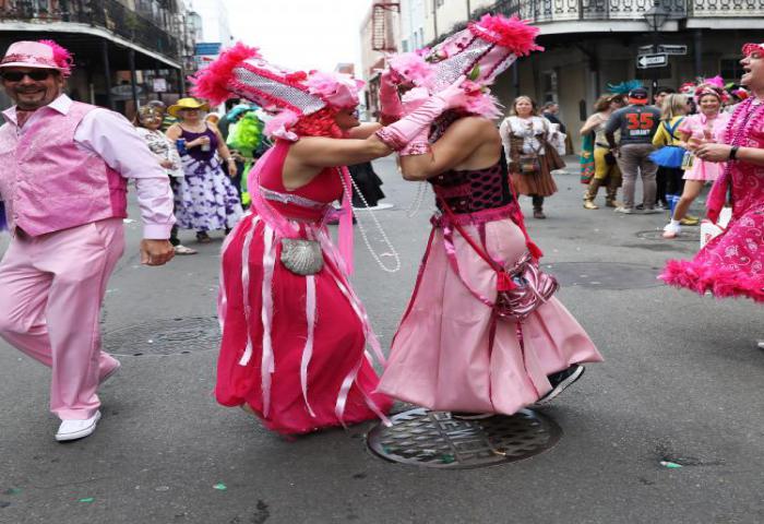 Warna-warni Parade Mardi Gras di New Orleans
